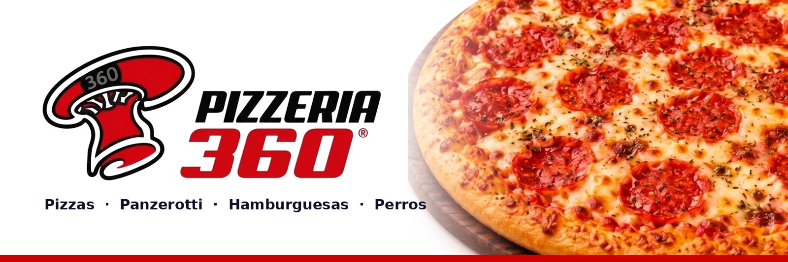 Pizzería 360 - pizzas, panzerotti, hamburguesas y perros